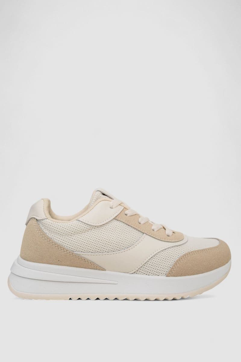 Кросівки жіночі, колір бежевий, 248RG80 - зображення 1