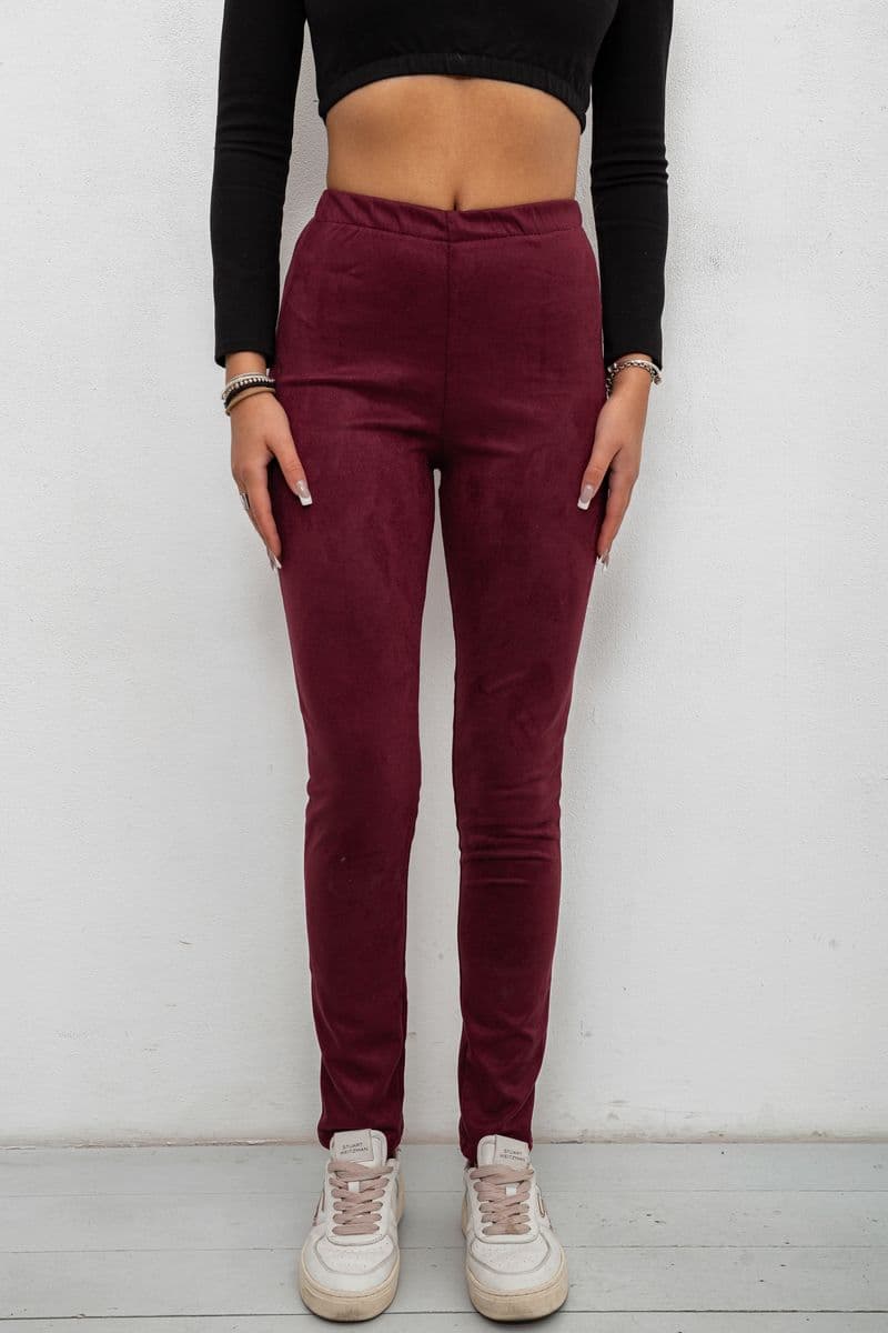 Лосини однотонні, колір сливовий, 257R2045 - зображення 1