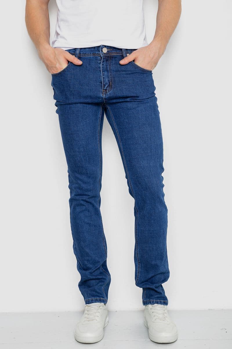 Джинси чоловічі, колір синій, 244R2309 - зображення 1