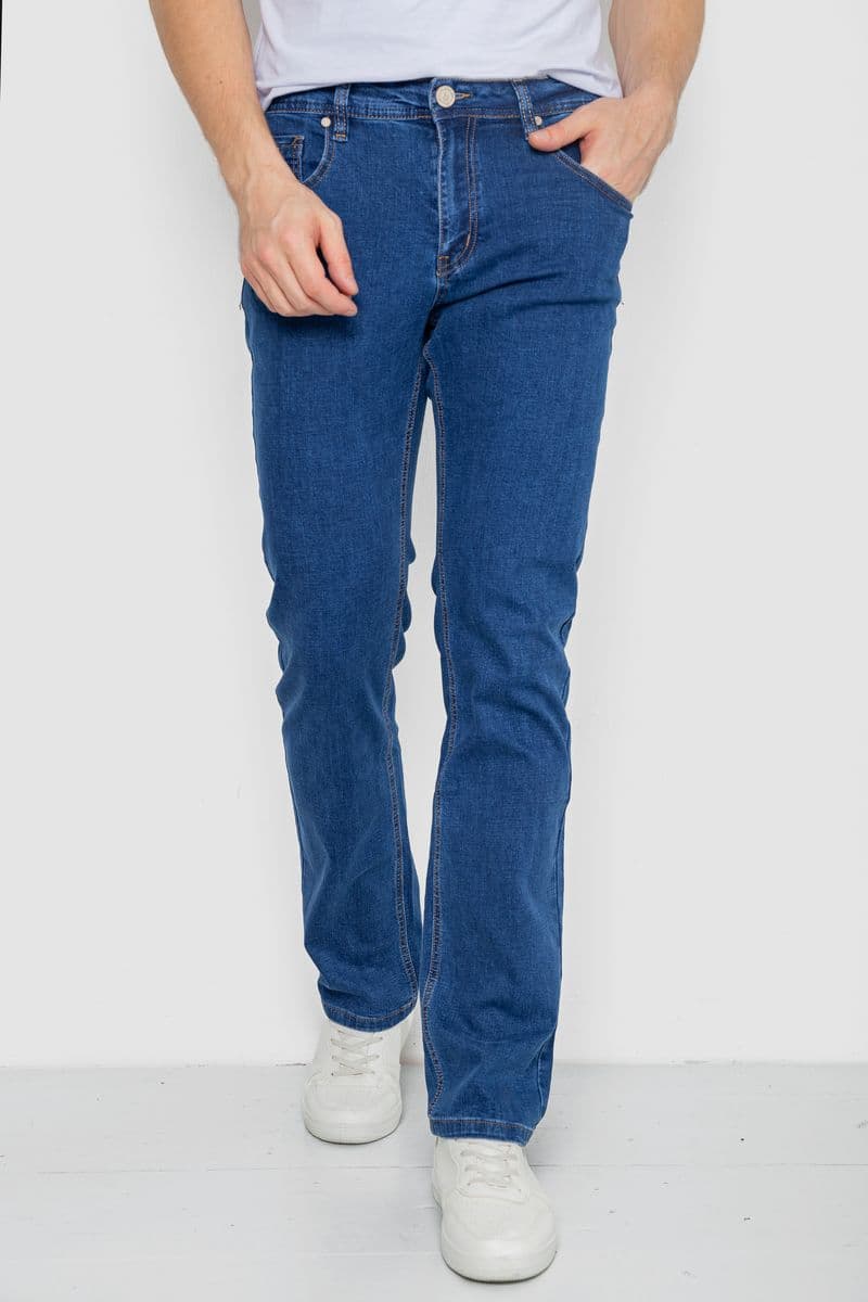 Джинси чоловічі, колір синій, 244R2368 - зображення 1