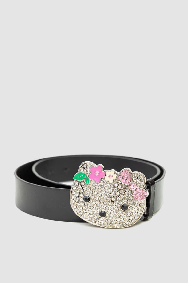 Ремінь жіночий лаковий, колір чорний, 196R4010G2 - зображення 1