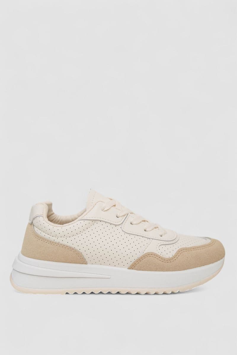 Кросівки жіночі, колір бежевий, 248RG110 - зображення 1