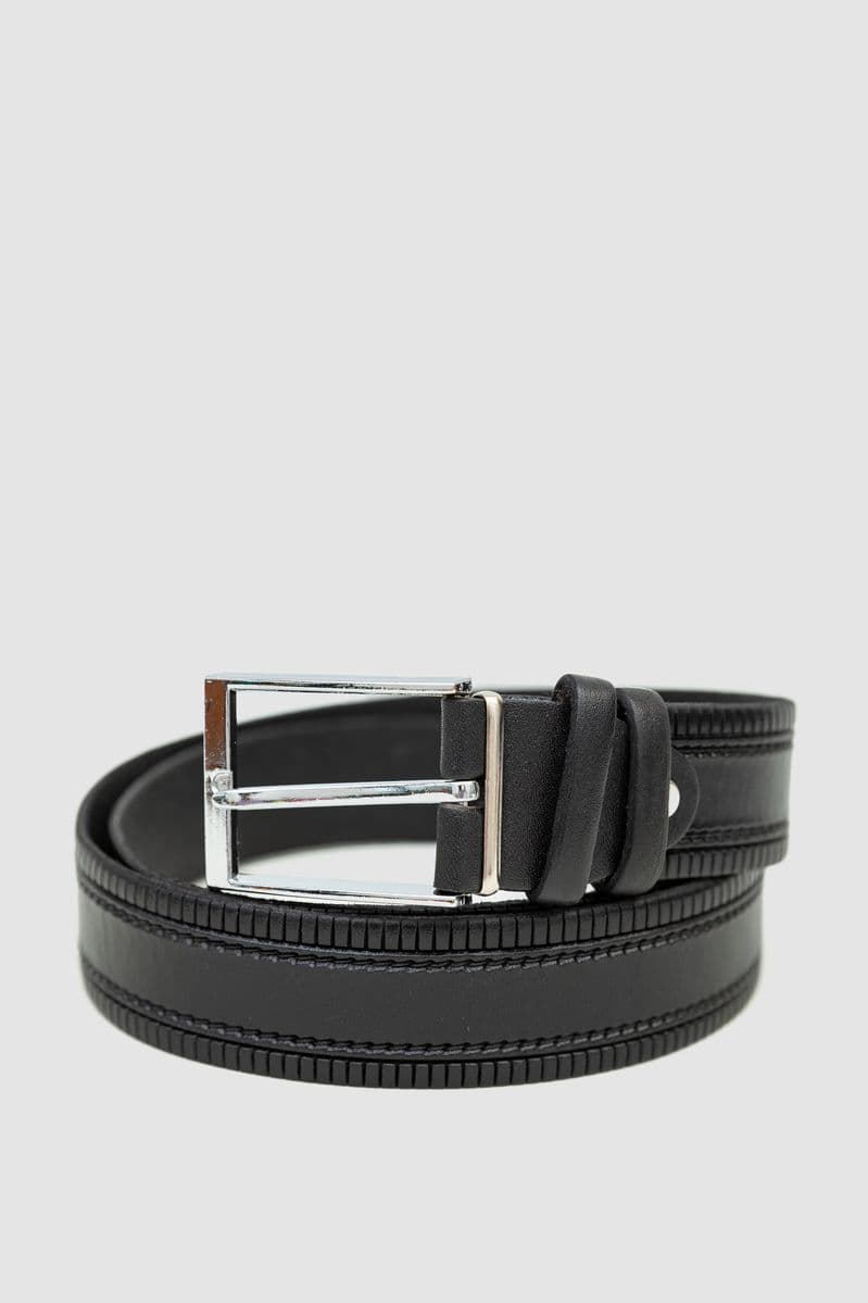 Ремінь чоловічий, колір чорний, 196R35Y1W55-2 - зображення 1