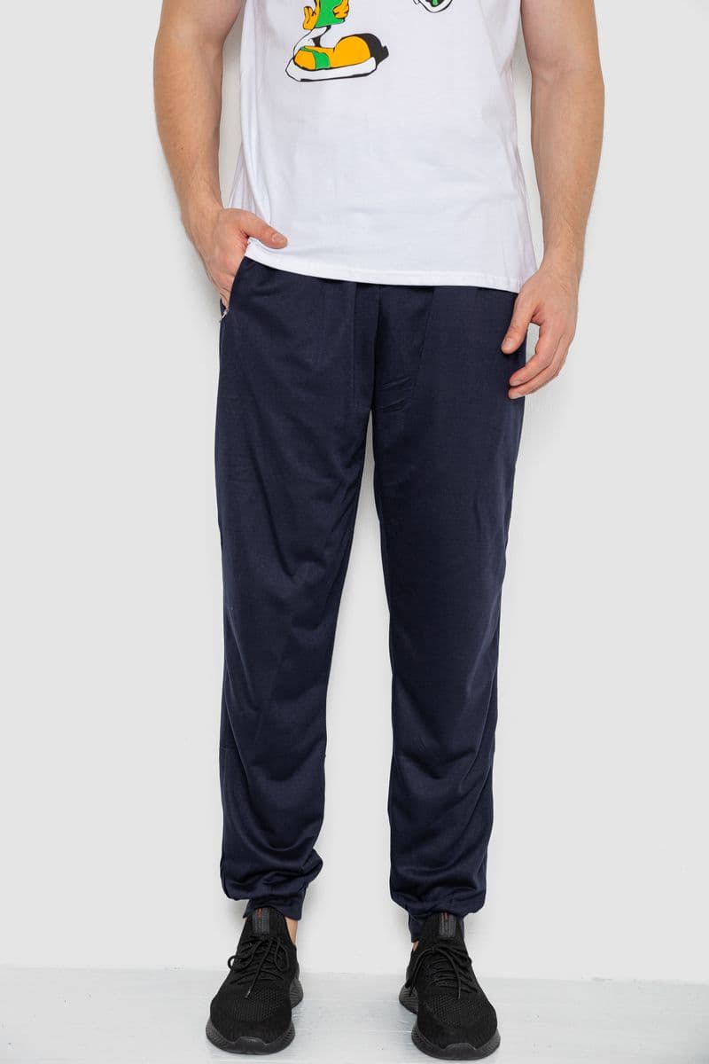 Спортивні штани чоловічі, колір темно-синій, 244R41236 - зображення 1