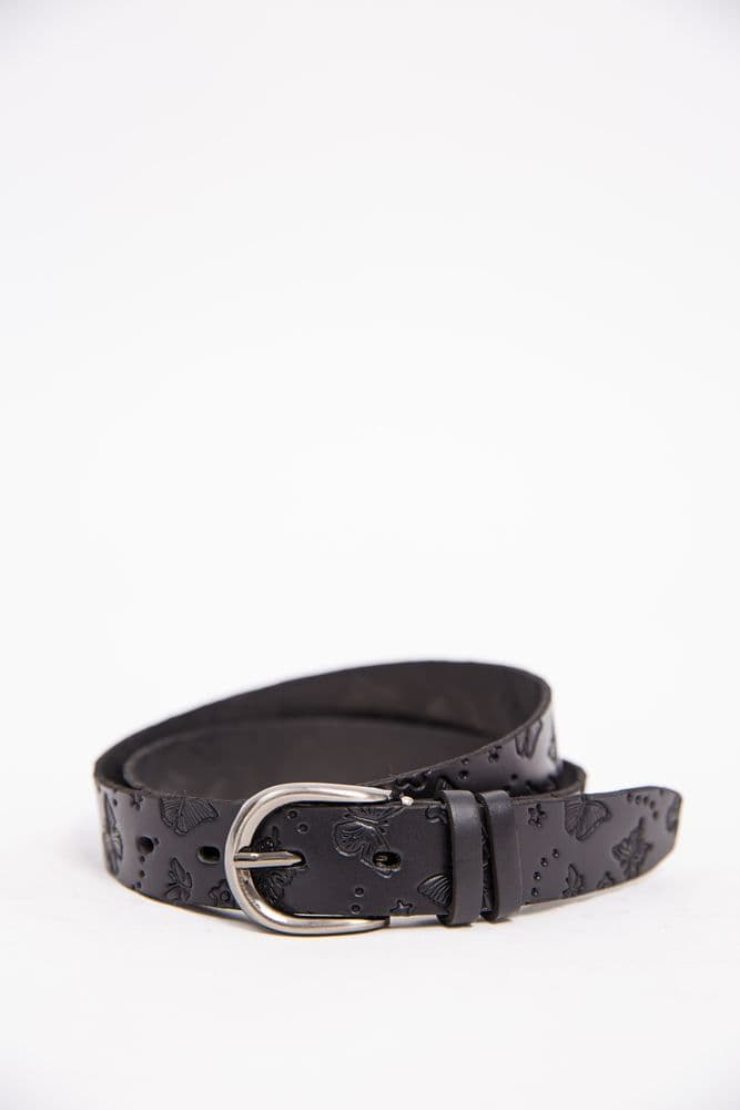 Ремінь жіночий, колір чорний, 196R30YOW5 - зображення 1