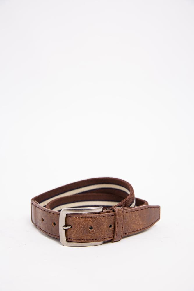 Класичний ремінь унісекс, коричневого кольору, 196R40T1W1 - зображення 1