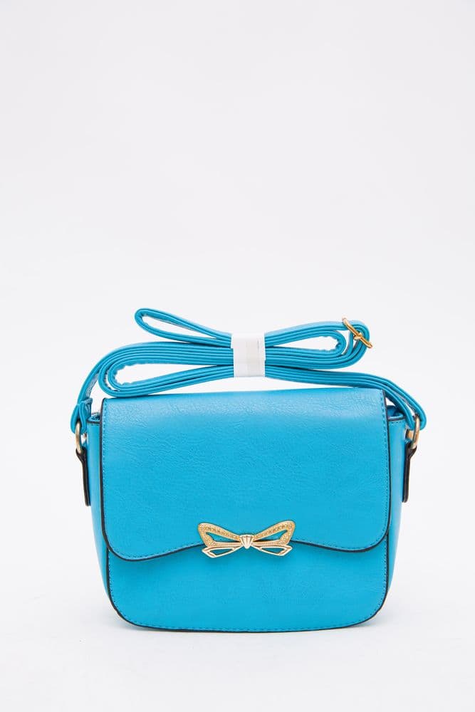 Клатч із шкірзаму, бірюзового кольору, 167RF-78 - зображення 1