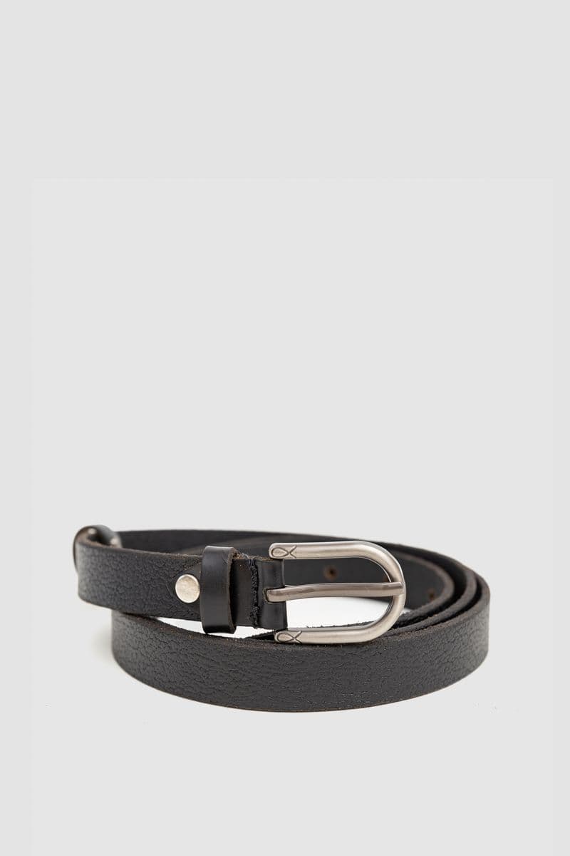 Ремінь жіночий, колір чорний, 196R20YOW1-3 - зображення 1