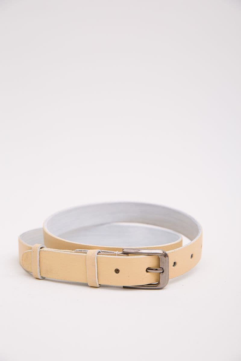 Жіночий бережевий ремінь, з еко-шкіри, 196RL25SOW94 - зображення 1