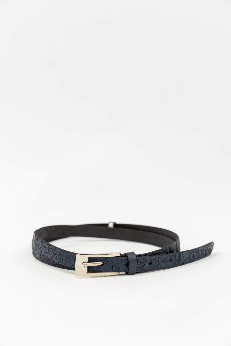 Ремінь жіночий, колір темно-синій, 196R15Y0W1 - зображення 1