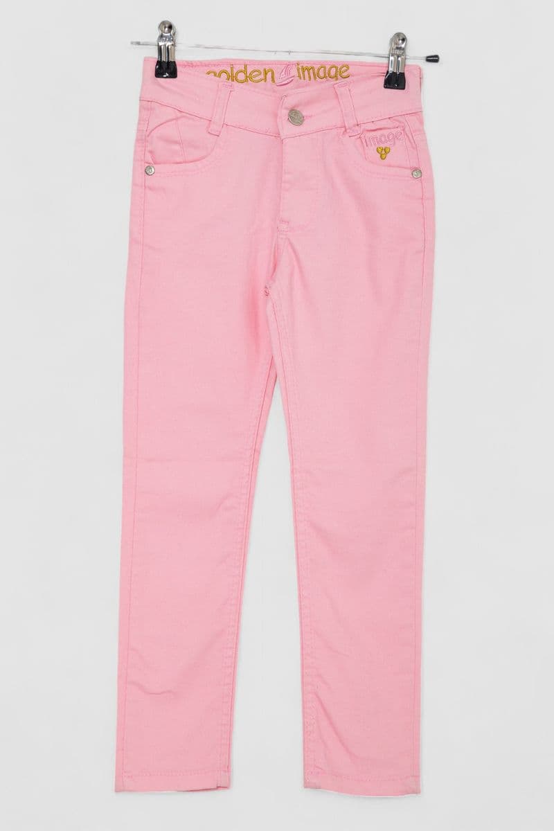 Джинси для дівчаток, колір рожевий, 247R10018 - зображення 1