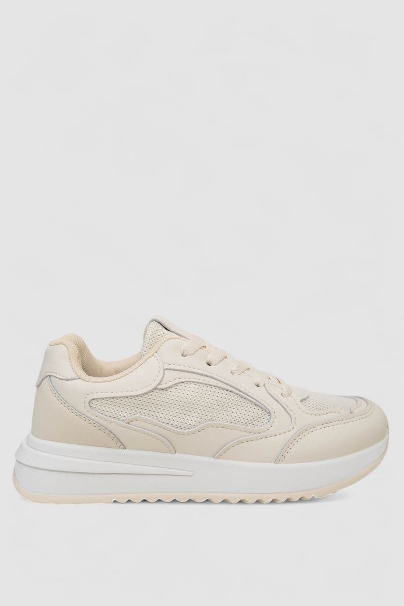 Кросівки жіночі, колір бежевий, 248RG30 - зображення 1