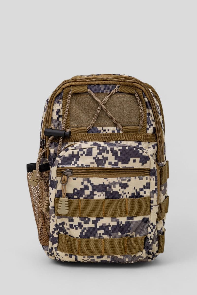 Сумка слінг чоловіча, колір мілітарі, 244RA-926 - зображення 1