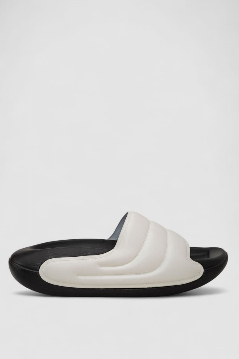 Шльопанці, колір чорно-білий, 248RNT02 - зображення 1