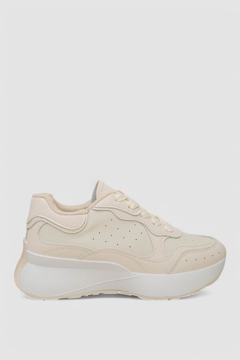 Кросівки жіночі, колір бежевий, 248RXM30 - зображення 1