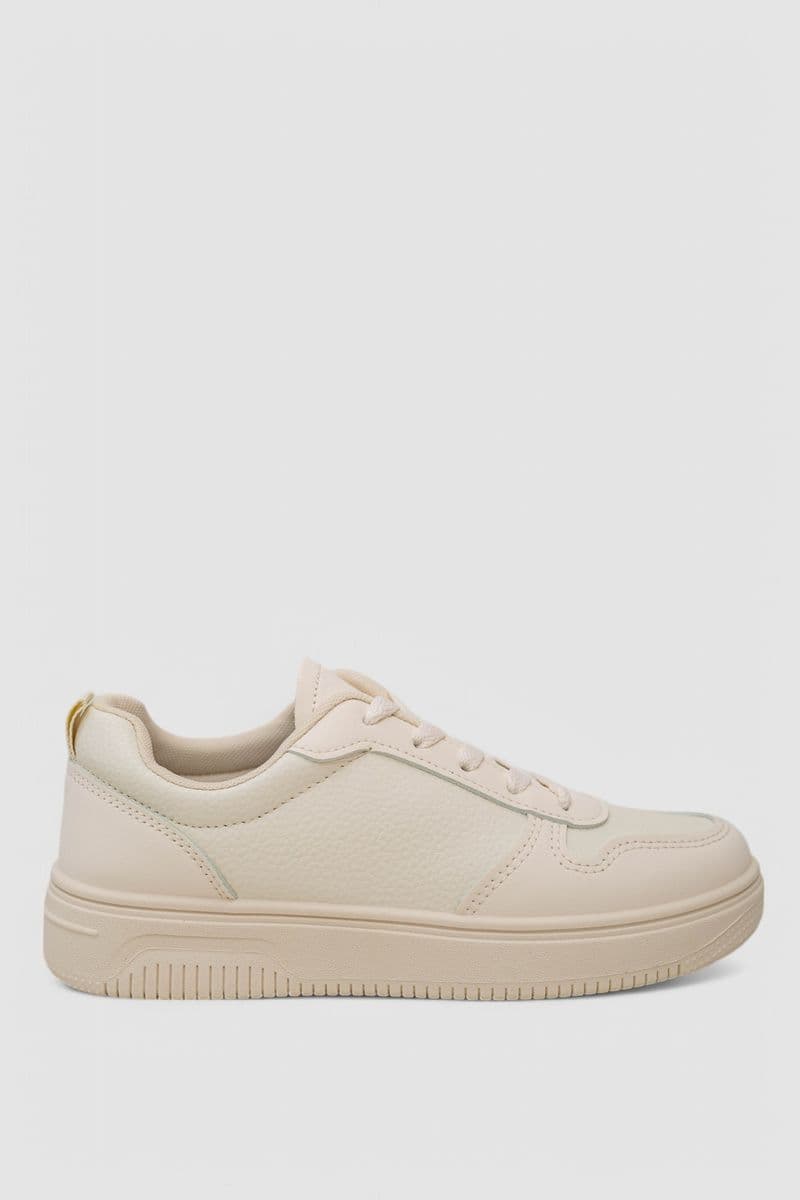 Кеди жіночі, колір бежевий, 248RAJ10 - зображення 1