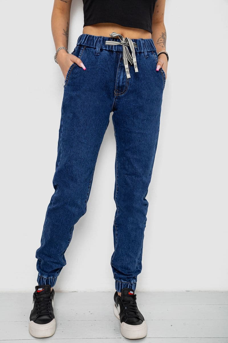 Джинси жіночі, колір синій, 244R8065-1 - зображення 1