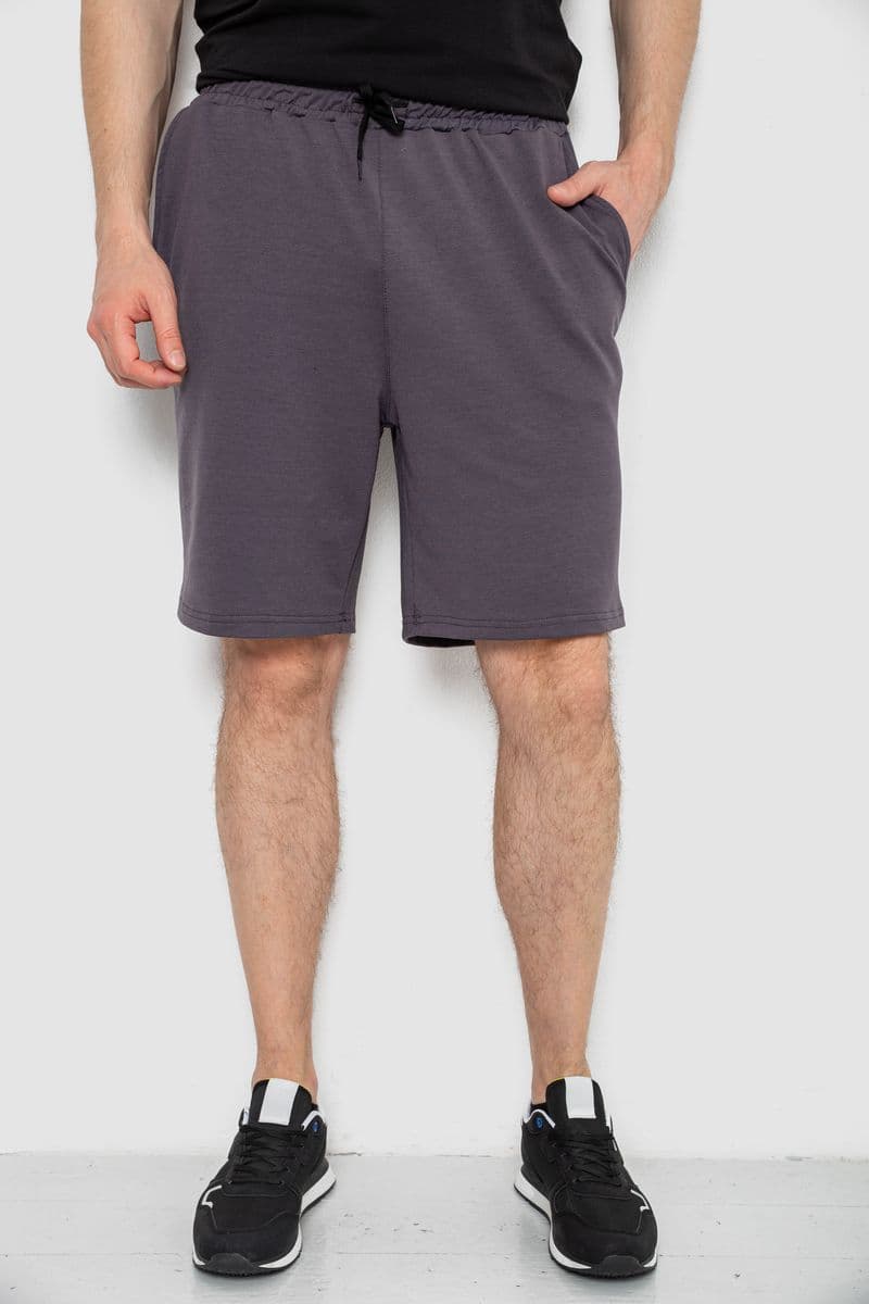 Шорти чоловічі, колір темно-сірий, 119R236 - зображення 1