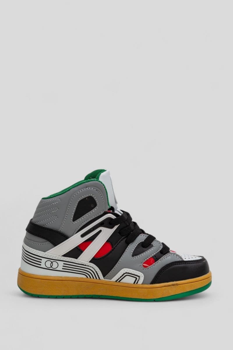 Кросівки жіночі демісезонні, колір сіро-жовтий, 243R8939B - зображення 1