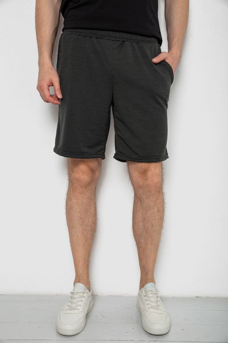 Шорти чоловічі, колір темно-сірий, 238R58705 - зображення 1