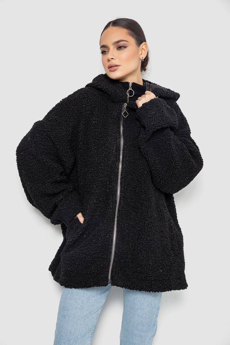 Кофта жіноча ошатна 186R622, колір чорний, 102R5265 - зображення 1