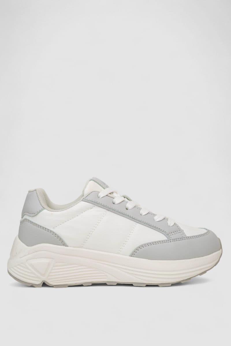 Кросівки жіночі, колір біло-сірий, 248RCX213 - зображення 1