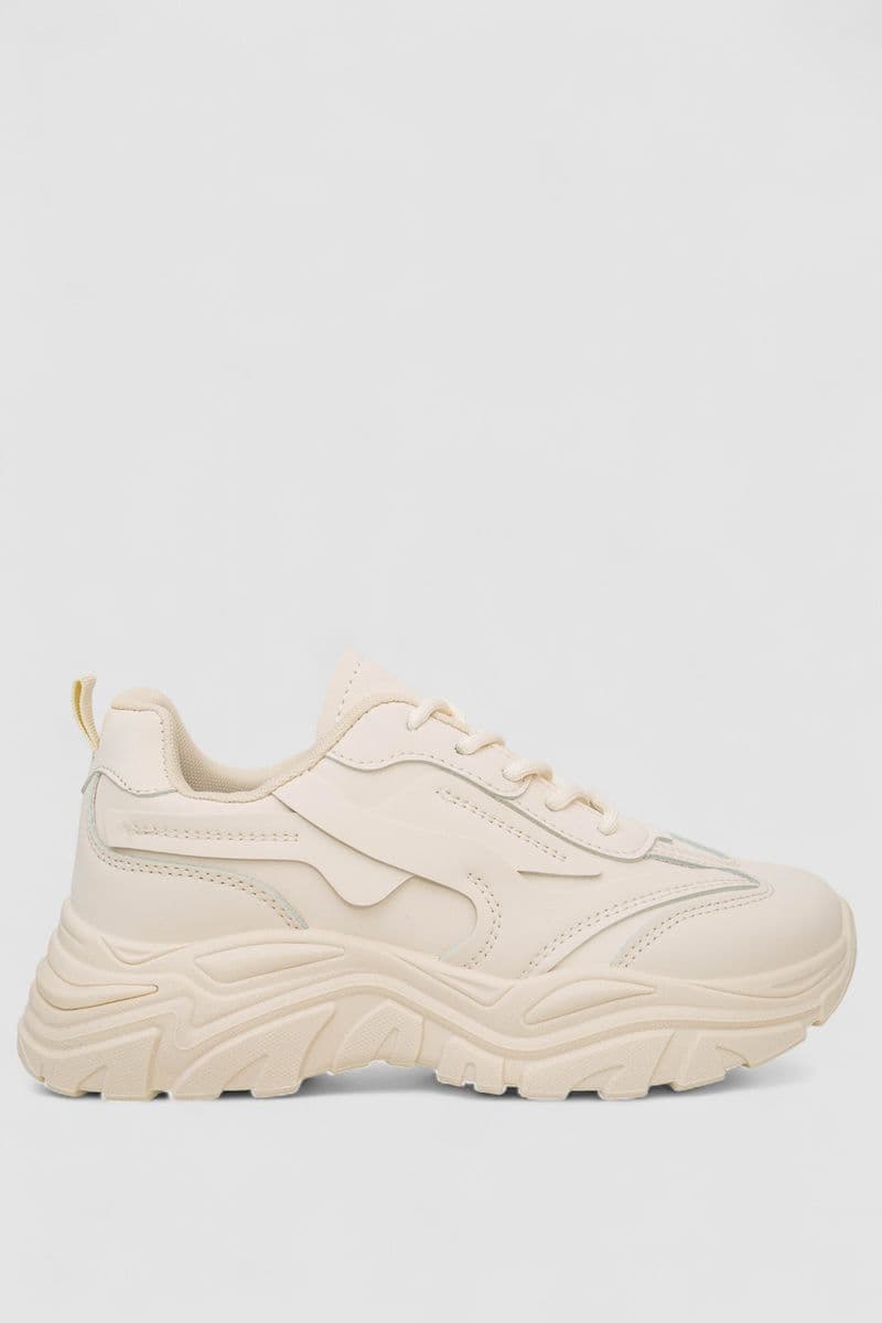 Кросівки жіночі, колір бежевий, 248RA100 - зображення 1