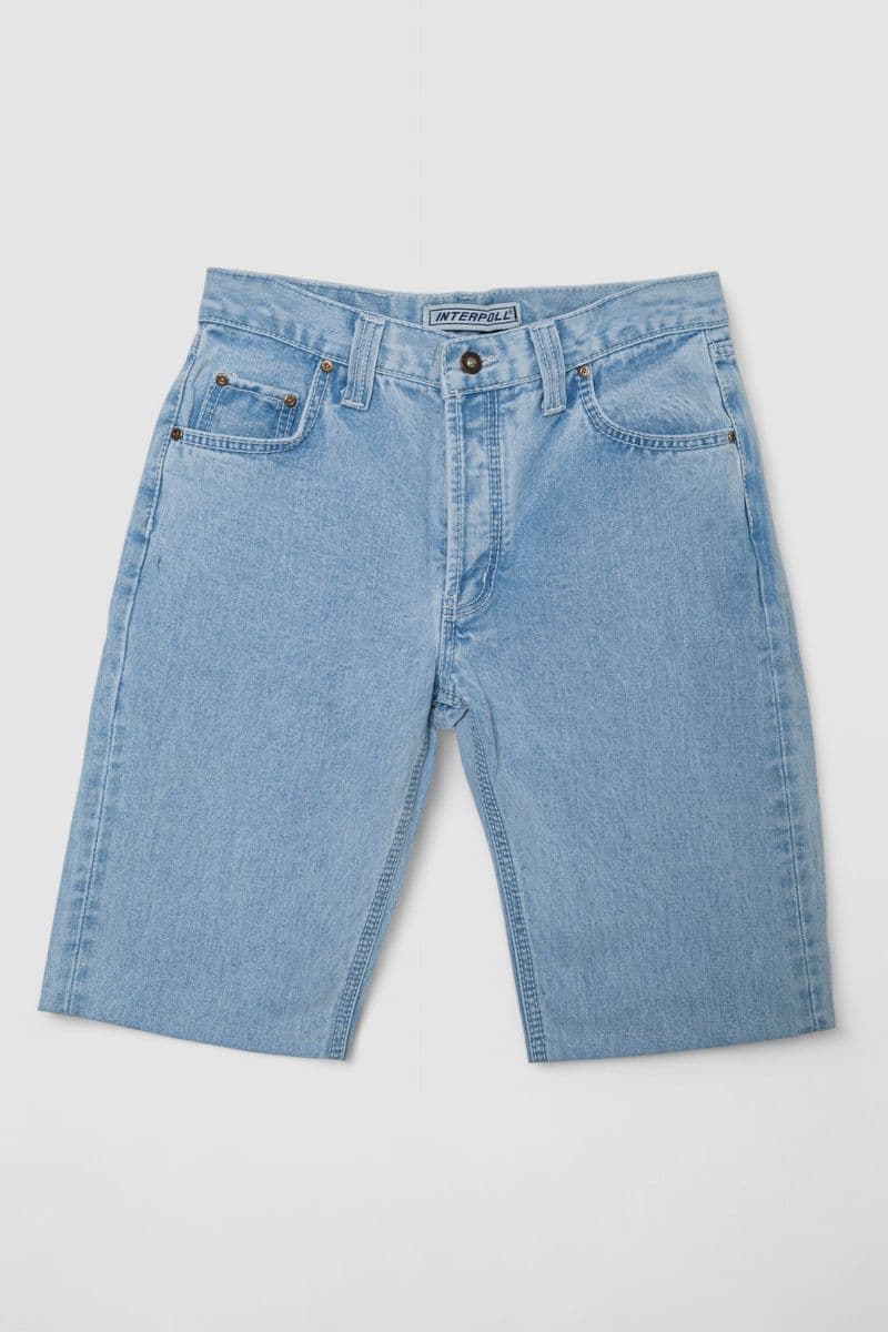 Шорти чоловічі джинсові, колір світло-блакитний, 238R2025-1 - зображення 1