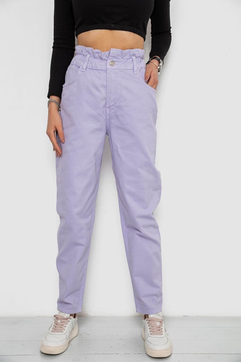 Джинси жіночі, колір бузковий, 250R1573 - зображення 1