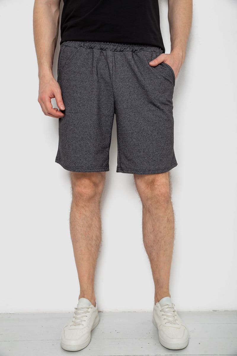 Шорти чоловічі, колір темно-сірий, 238R58705-1 - зображення 1