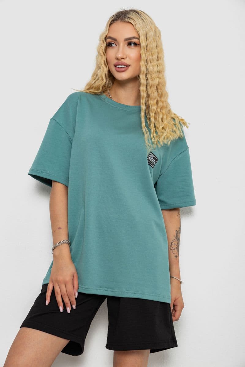 Костюм жіночий повсякденний, колір оливковий, 241R5004-2 - зображення 1