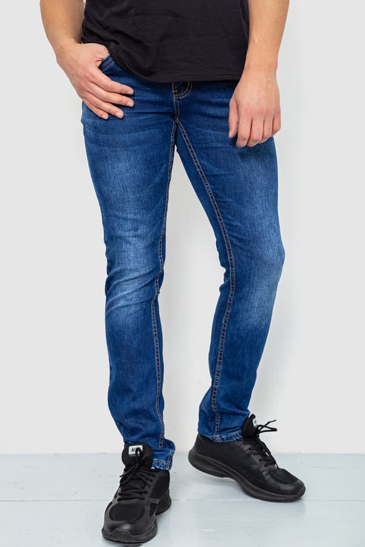 Джинси чоловічі, колір синій, 243R4032 - зображення 1