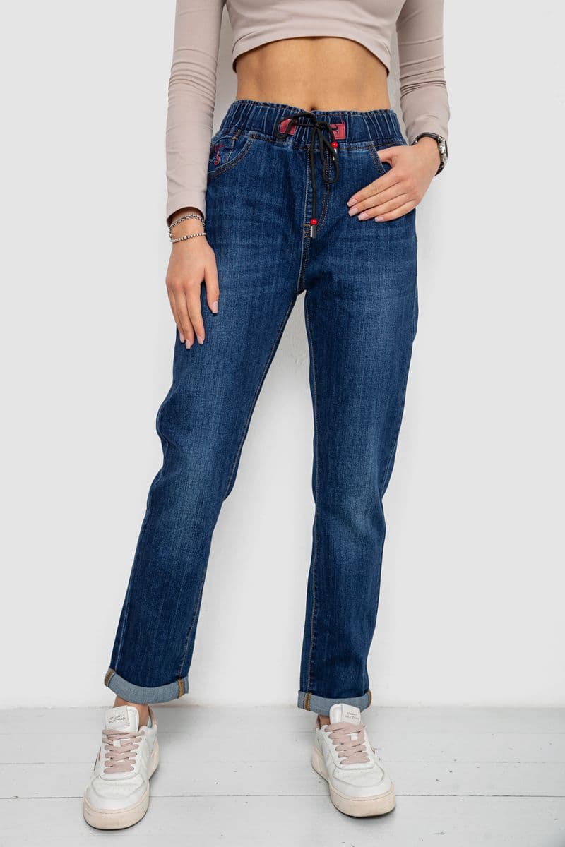 Джинси жіночі, колір синій, 238RVE934 - зображення 1