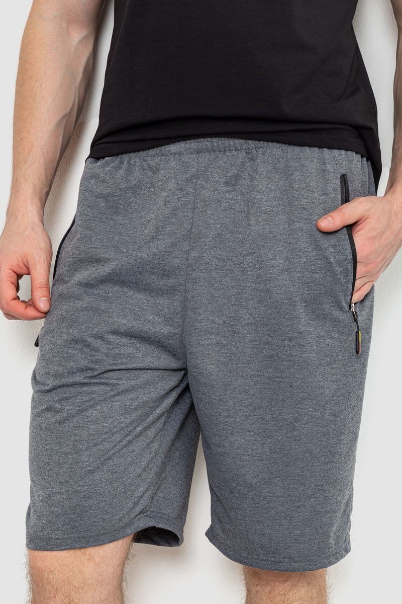 Шорти чоловічі, колір сірий, 244R6598 - зображення 1