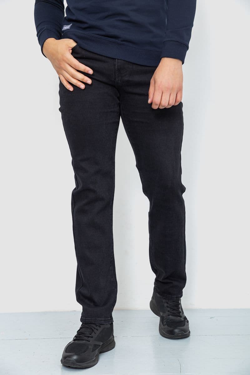 Джинси чоловічі, колір чорний, 240R6902 - зображення 1