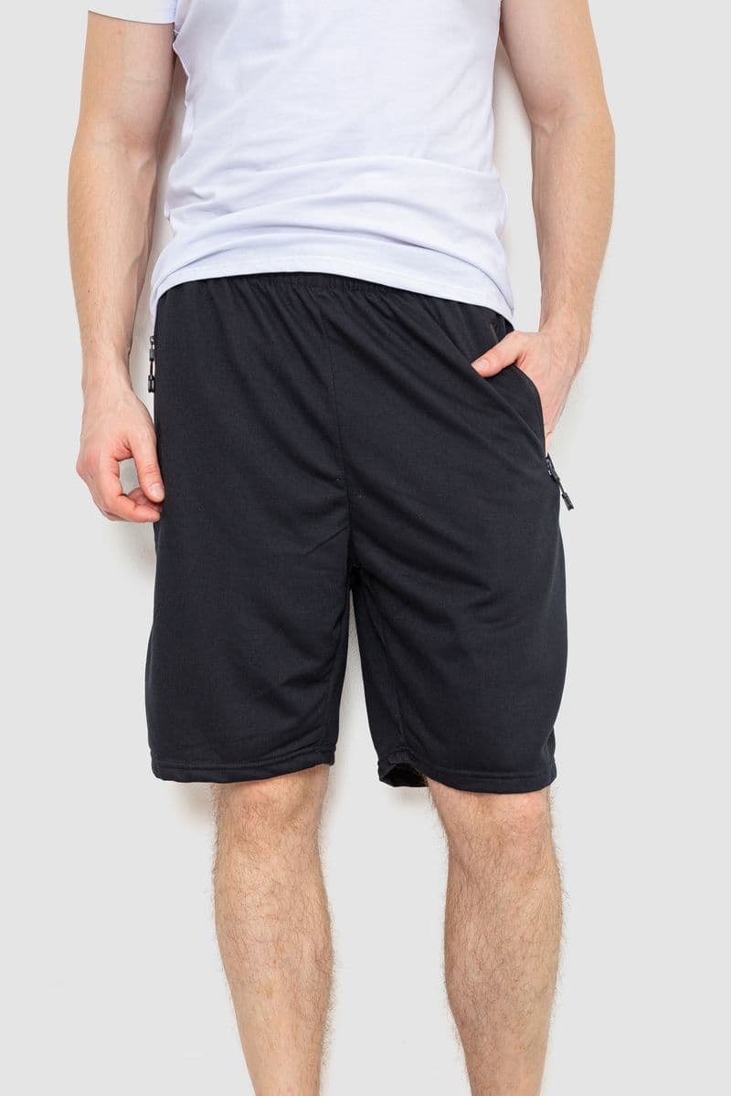 Шорти чоловічі, колір чорний, 244R6646 - зображення 1
