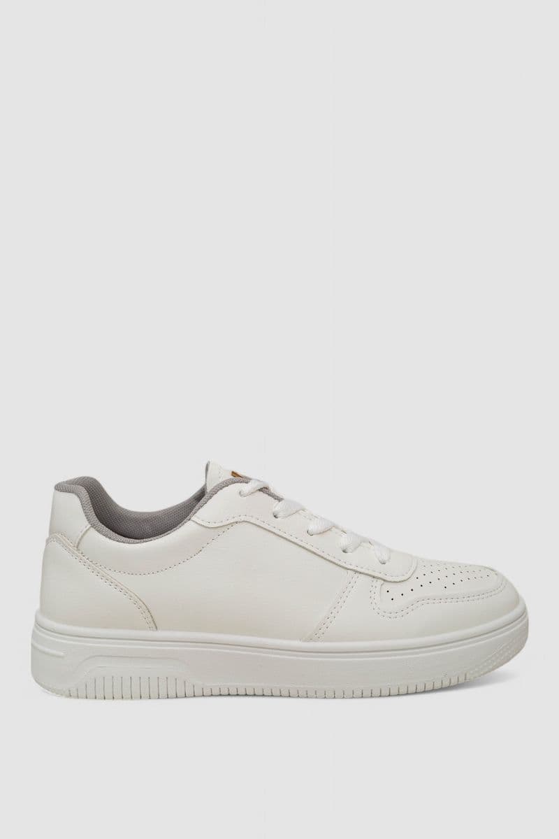 Кеди жіночі, колір біло-сірий, 248RR101 - зображення 1