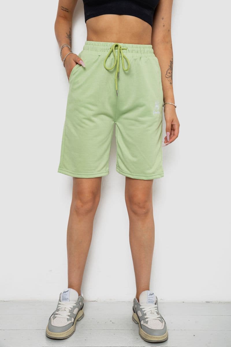 Шорти жіночі, колір м'ятний, 238RJH019-1 - зображення 1
