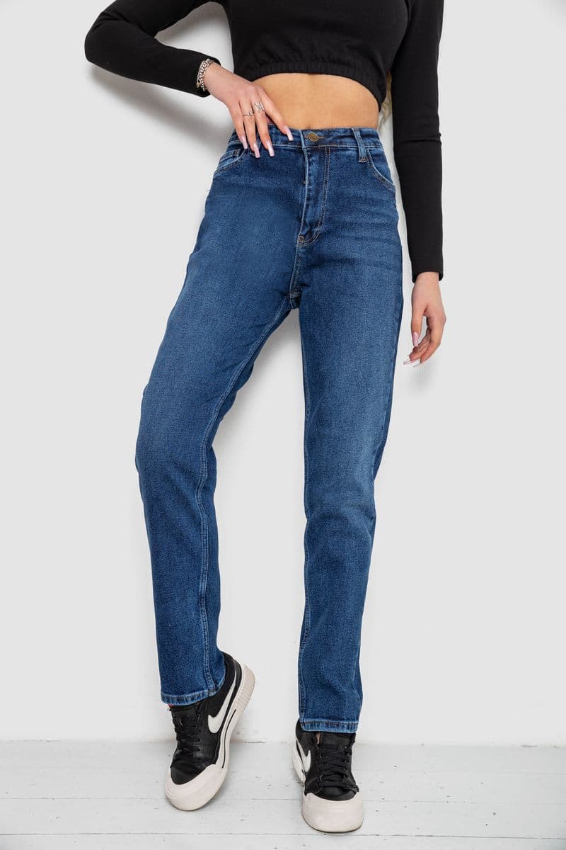 Джинси жіночі, колір синій, 244R1402-7 - зображення 1