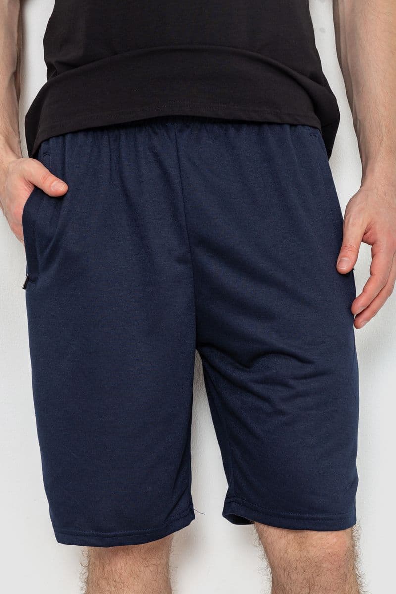 Шорти чоловічі, колір темно-синій, 244R6381 - зображення 1