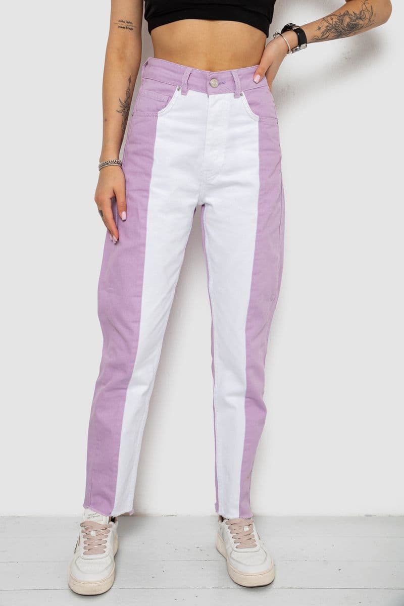 Джинси жіночі, колір бузковий, 182R1935S21 - зображення 1