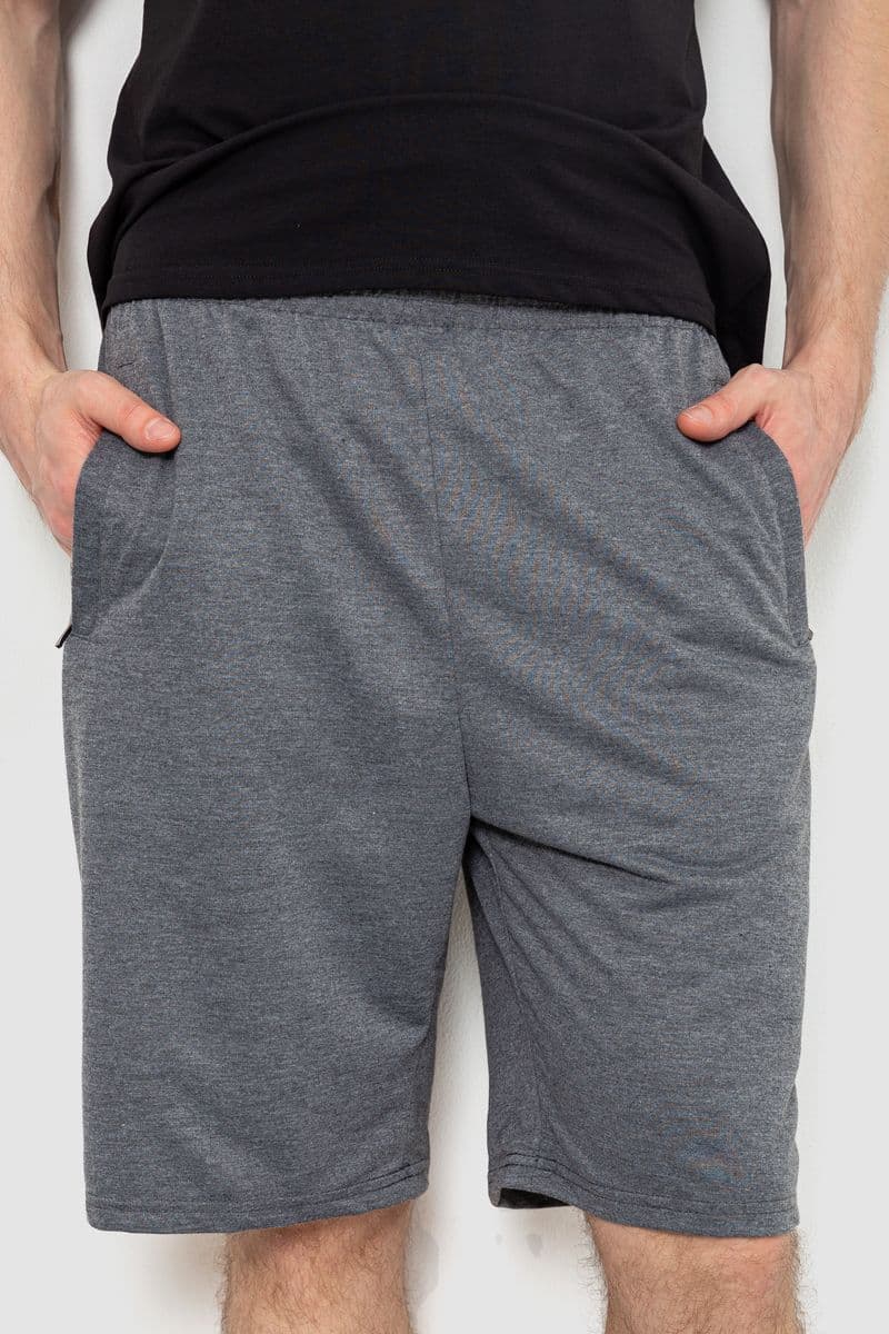 Шорти чоловічі, колір сірий, 244R6381 - зображення 1