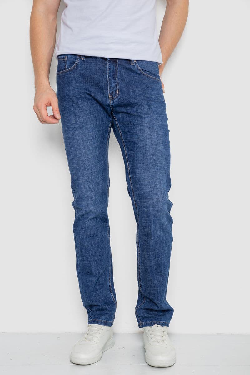 Джинси чоловічі, колір синій, 244R2202 - зображення 1
