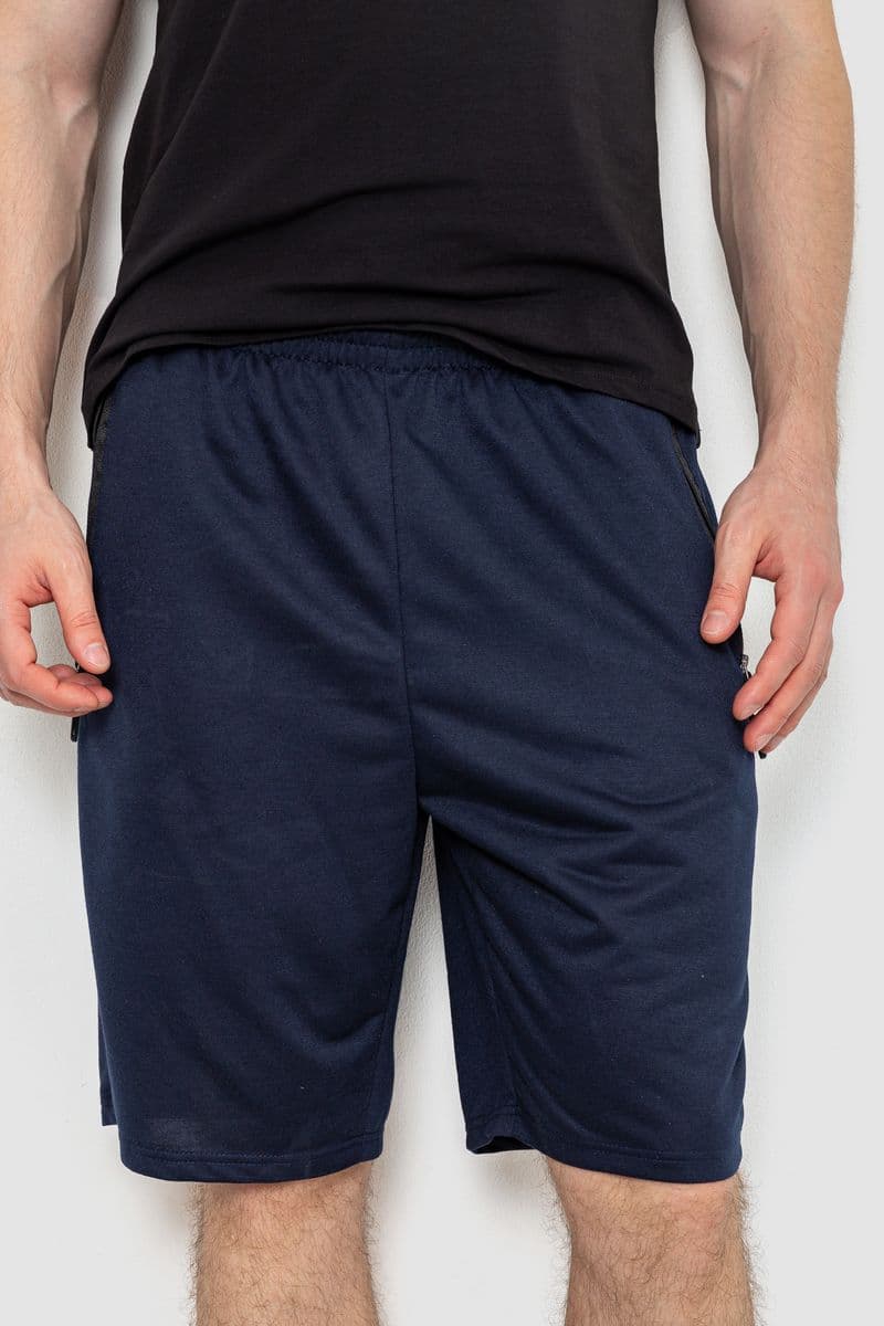 Шорти чоловічі, колір темно-синій, 244R6598 - зображення 1