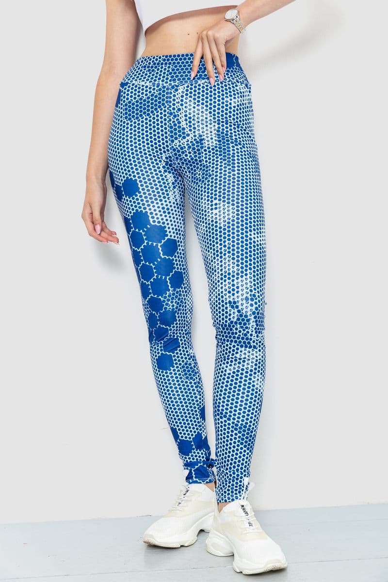 Лосини, колір синьо-білий, 172R3112-5 - зображення 1