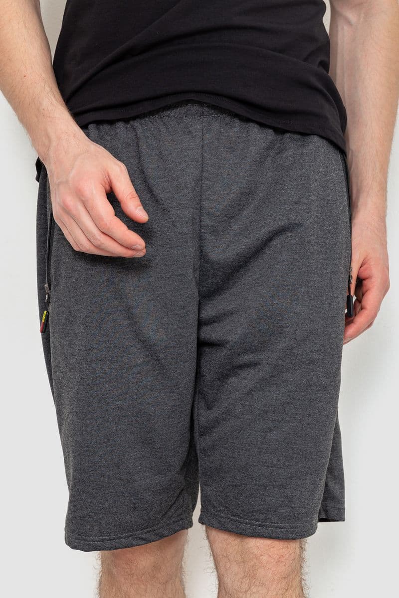 Шорти чоловічі, колір темно-сірий, 244R6598 - зображення 1