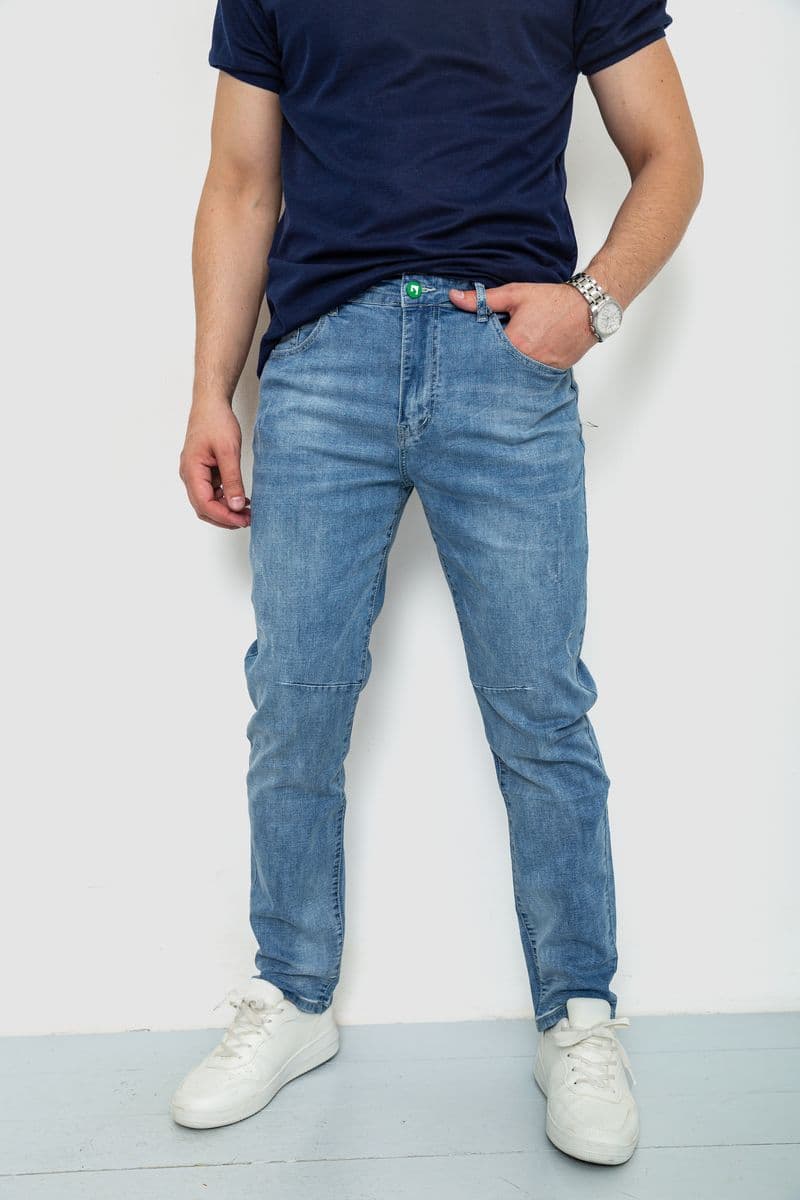 Джинси чоловічі, колір синій, 244R091220 - зображення 1
