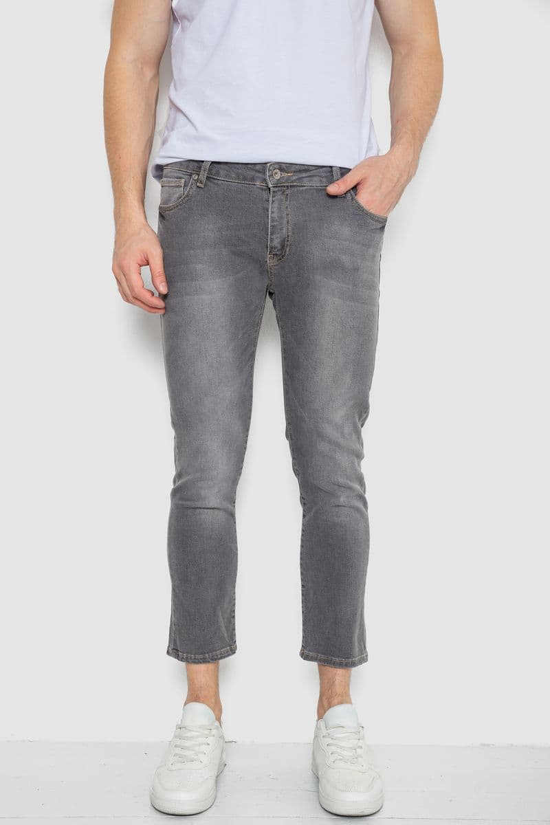 Джинси чоловічі, колір сірий, 247R6249 - зображення 1