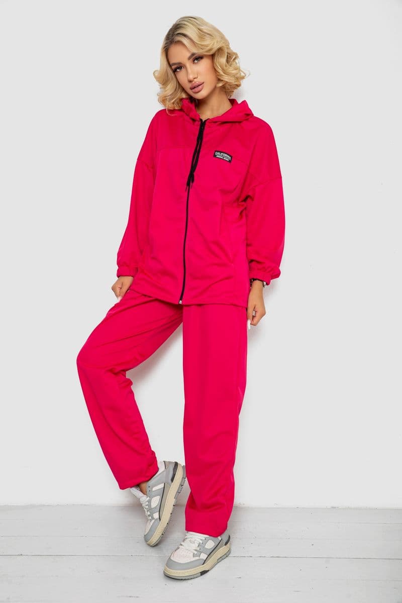 Спортивний костюм жіночий 238R114-1, колір Малиновий - зображення 1