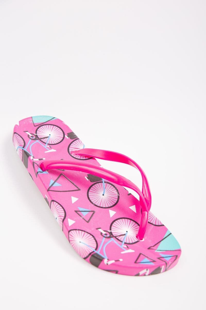 Жіночі пляжні в'єтнамки, рожевого кольору, 190RY-1 - зображення 1